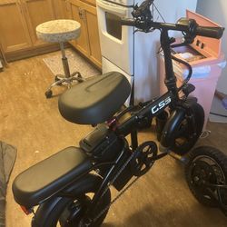 Gs3 E-bike Black For Adults