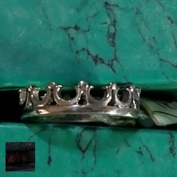 STERLING PRINCESS, PRINCE, QUEEN,  *CROWN*. SIZE 7. (72477)