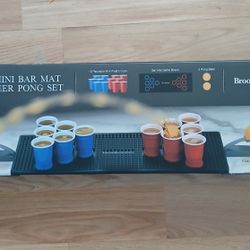 Beer Pong Mini Game Set