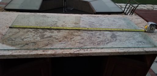 Glass top 21x43 for paintball machine