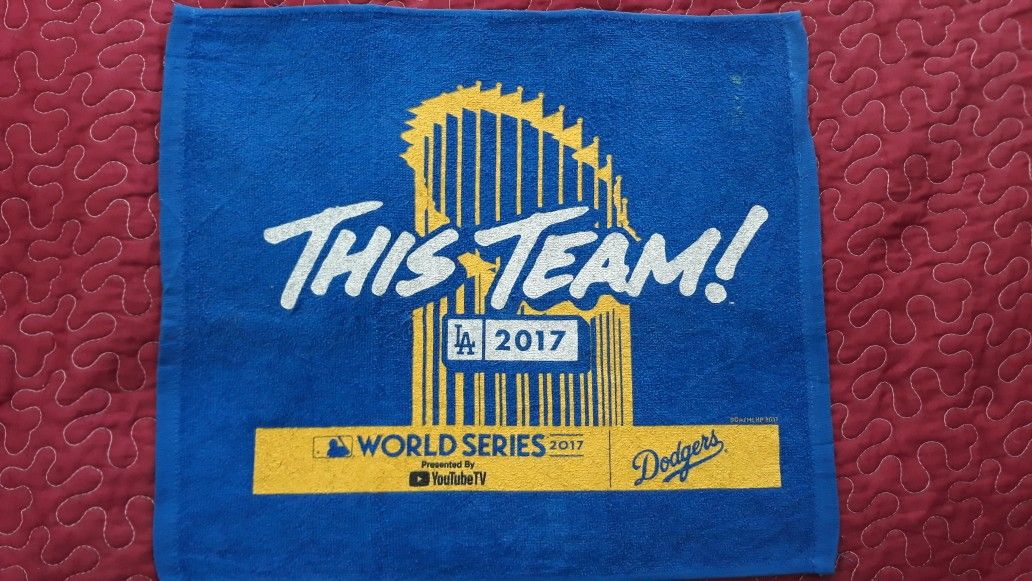 Dodgers rally towel $5 each