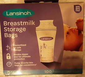 Lansinoh 100 breasmilk storage bags