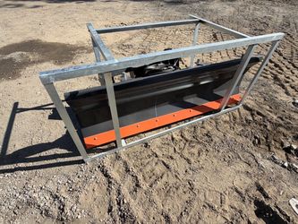 John deere tractor dozer blade attachment