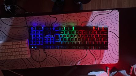 Gaming keyboard and mouse