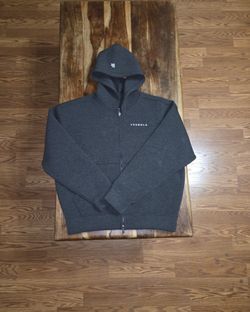 YoungLA SCUBA Charcoal Zip-up Hoodie 