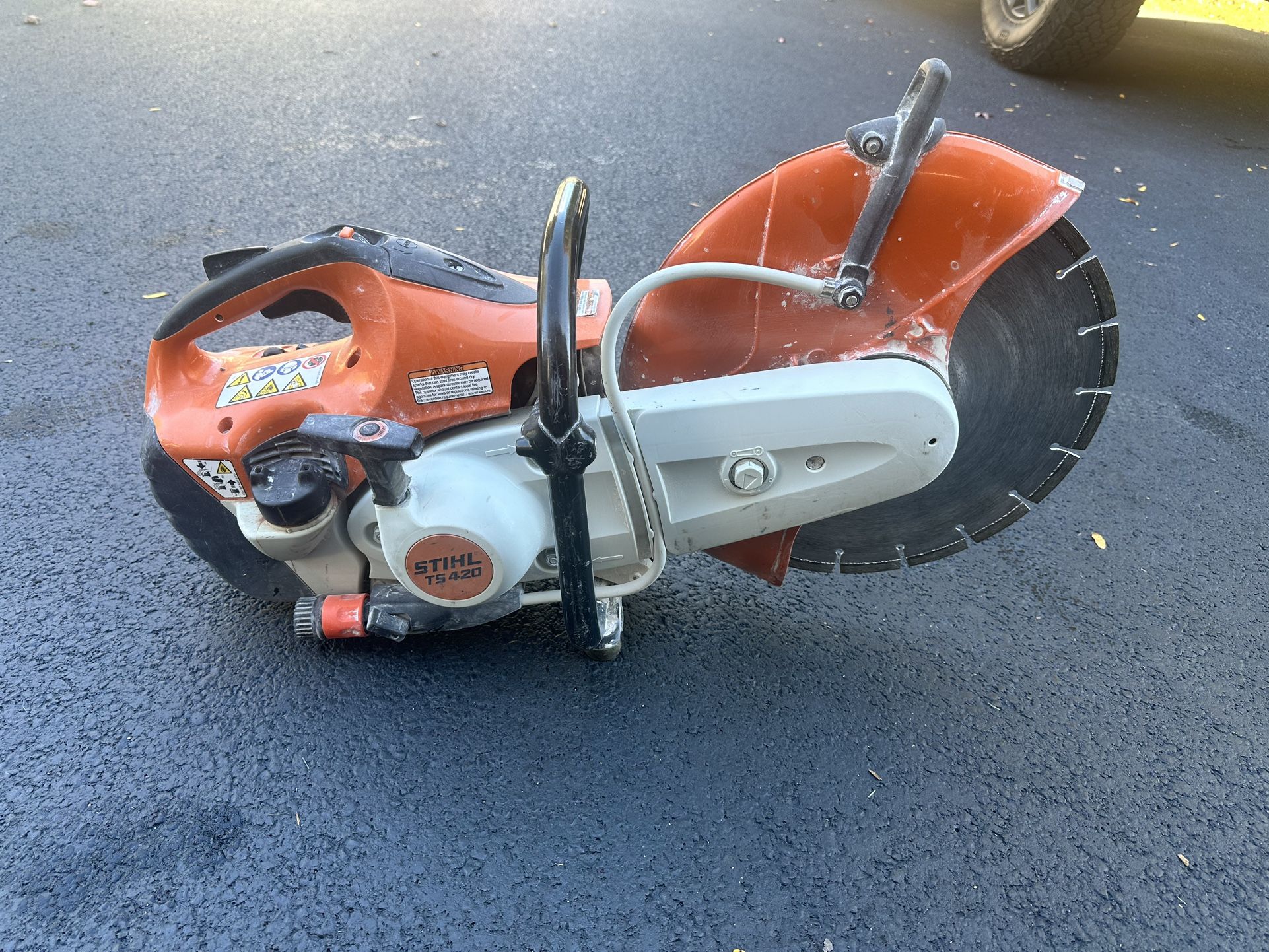 Stihl TS420 Saw