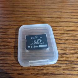 Fujifilm xD-picture Card M 512MB Memory Card (Fits Olympus)