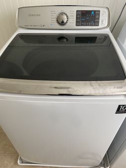 Samsung AquqJet Vrt Smart CareWhite Glass Top