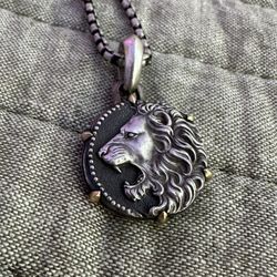 lion pendant necklace