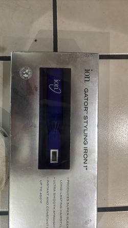 Ion Gator Styling  Iron 1” Titanium