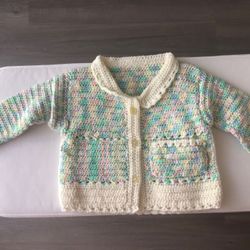 Baby Crochet Cardigan 
