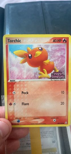 Torchic 83/110 Ex Holon Phantoms Pokemon Cards