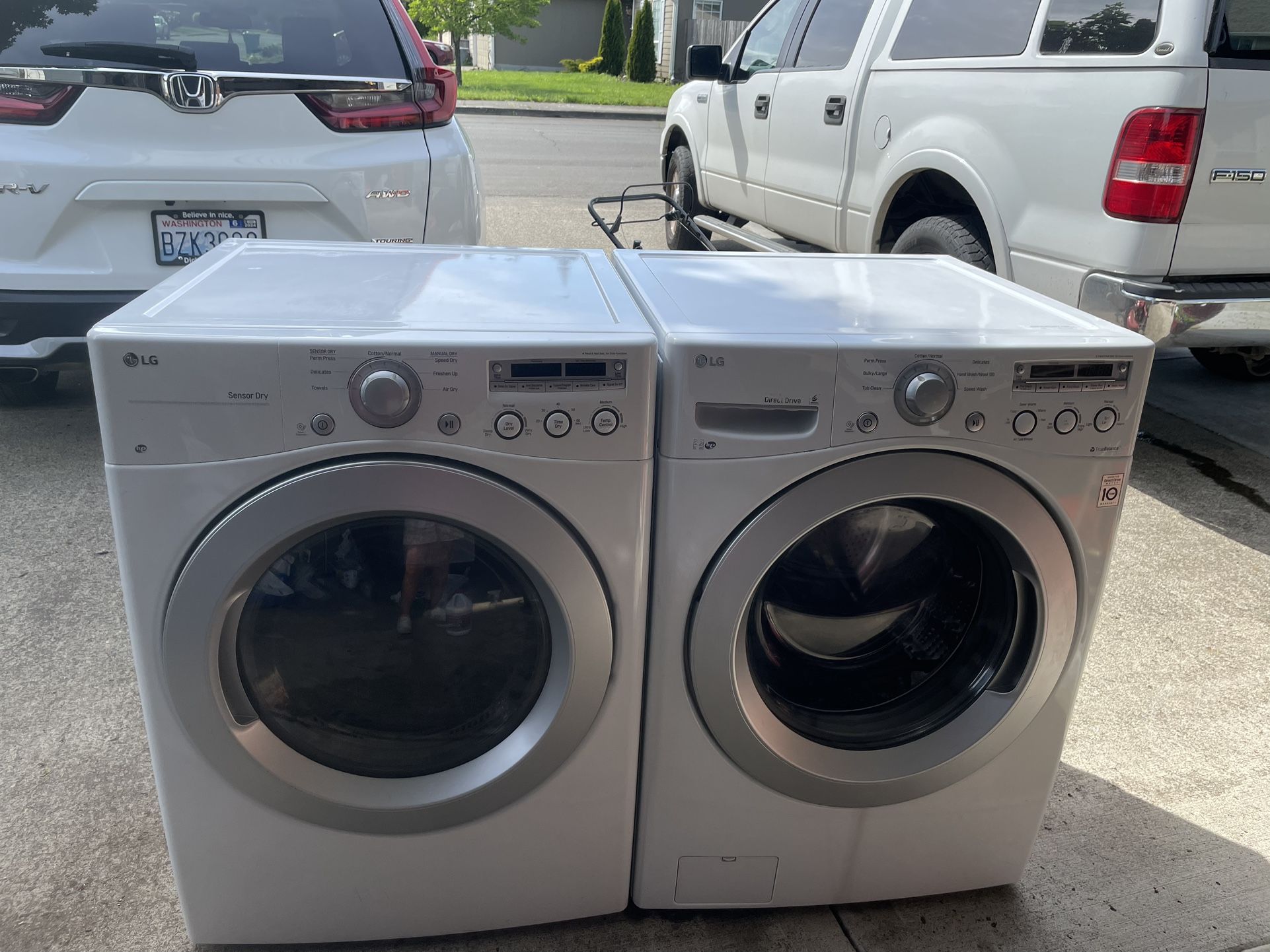 LG- Front Load Washer & Dryer