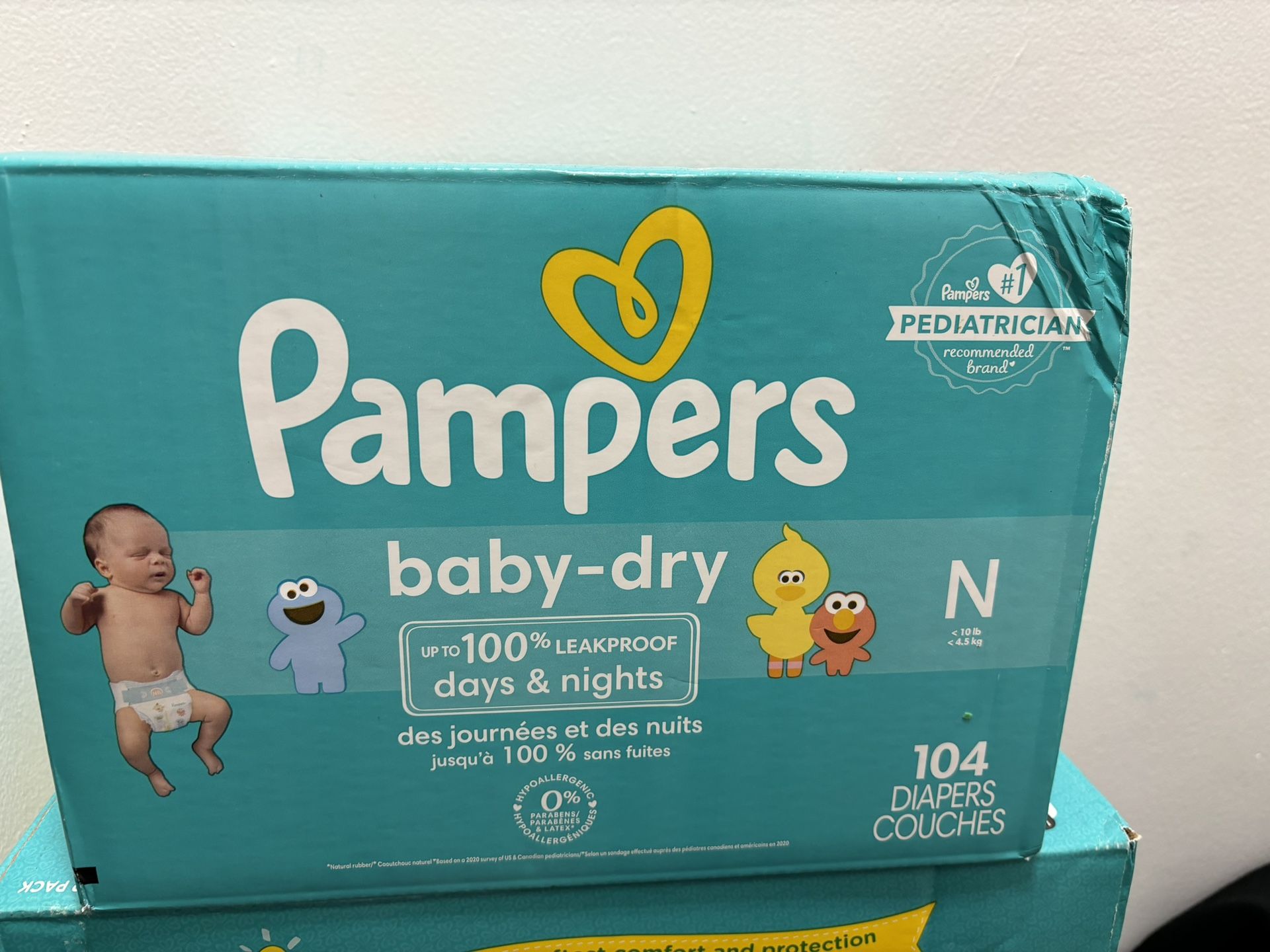 Pampers New Born Size Box Not Opened