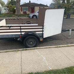 Brown White 15 Foot Long 6 Foot Wide