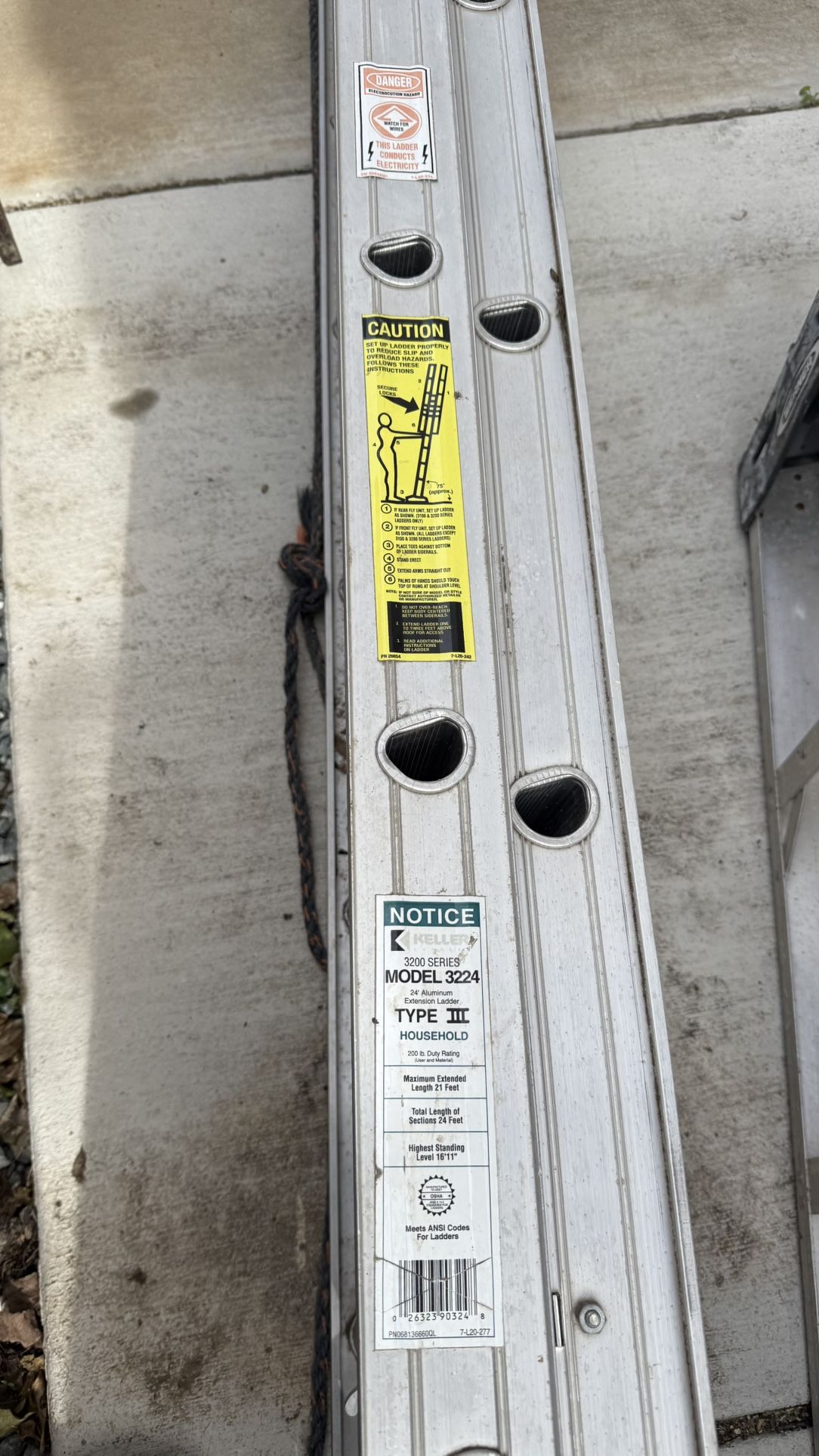 21 Foot Ladder