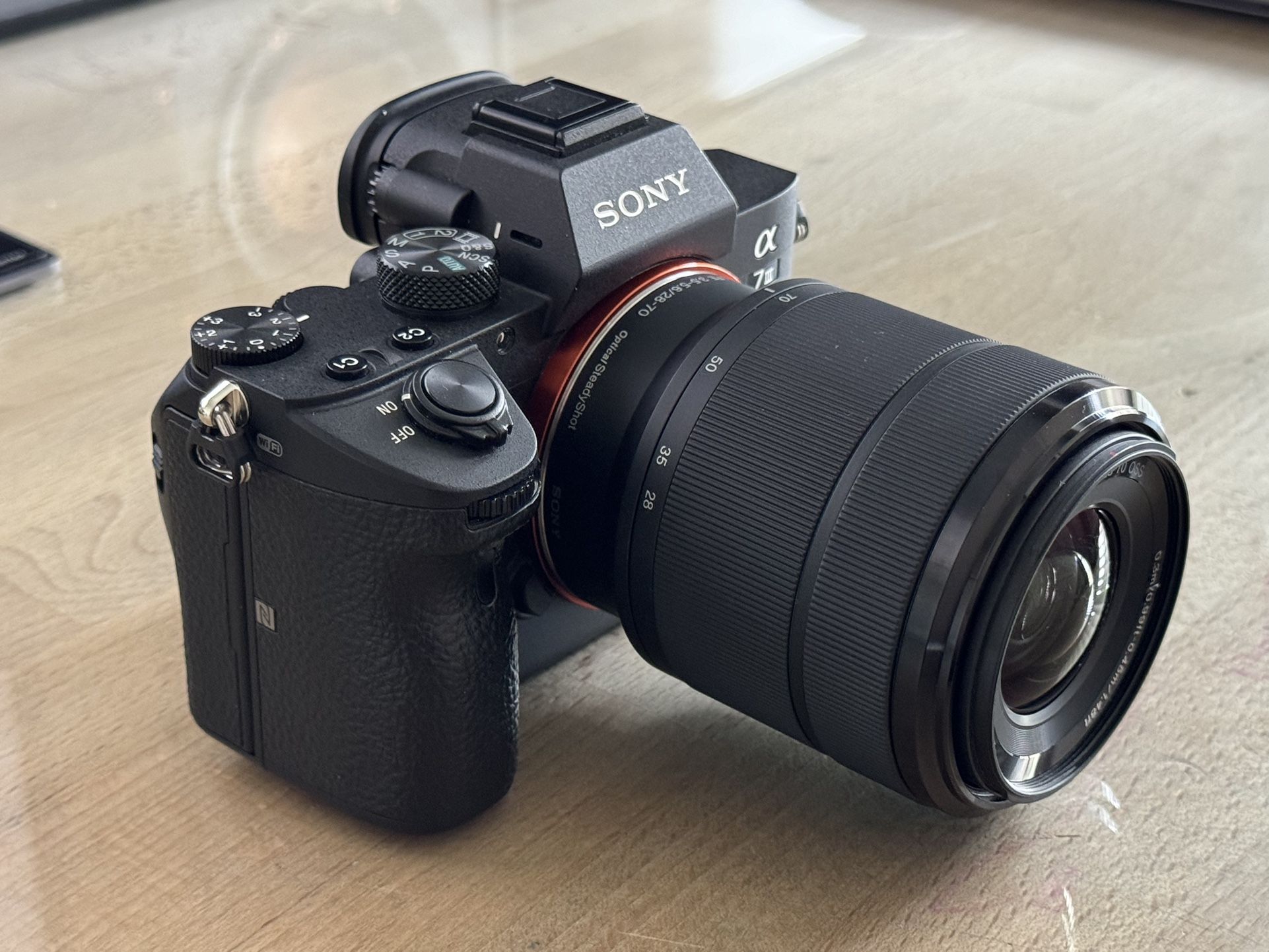 Sony A7III 28-70mm lens. Excellent condition