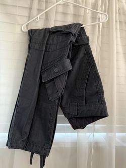 Grey cargo pants
