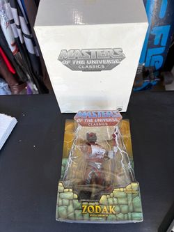 2009 Mattel Masters of the Universe Classics Zodak Action Figure He-Man Skeletor