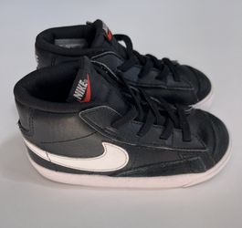 Black Nike Toddler Shoes Size 8c 