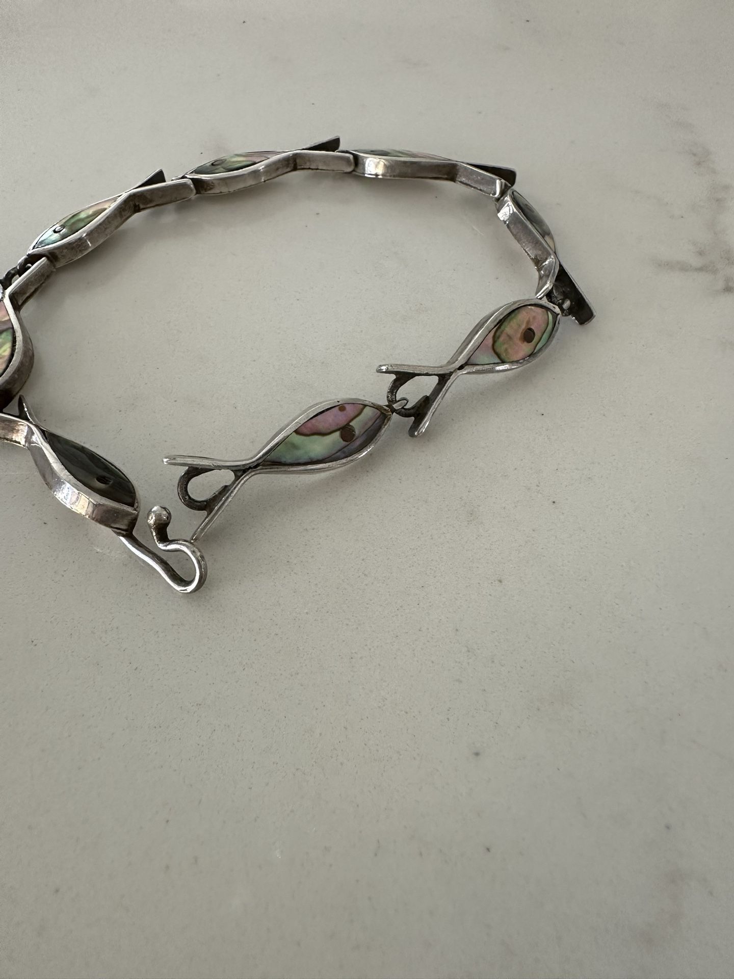 925 Engraved Sterling Silver Bracelet