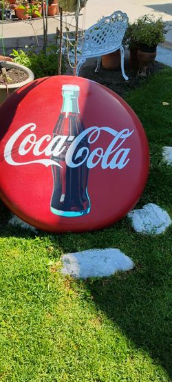 Coco cola Plastic Top Big any Man cave