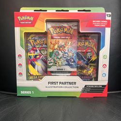 Pokémon First Partner Illustration Box - PICK UP TODAY