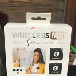 RODE Wireless ME Compact Microphone System: Lavalier Condenser Mic with USB-C &