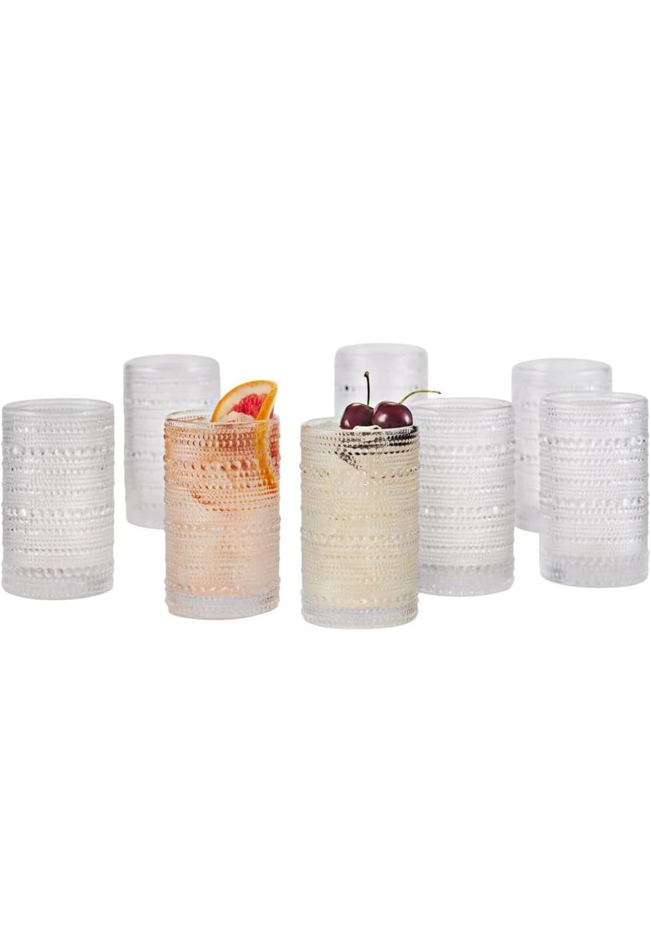 Fortessa Jupiter 13oz Tumbler, 8-pack (Clear