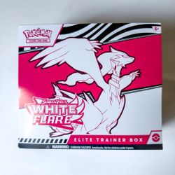 Pokémon Scarlet & Violet White Flare Elite Trainer Box (ETB) - New Sealed