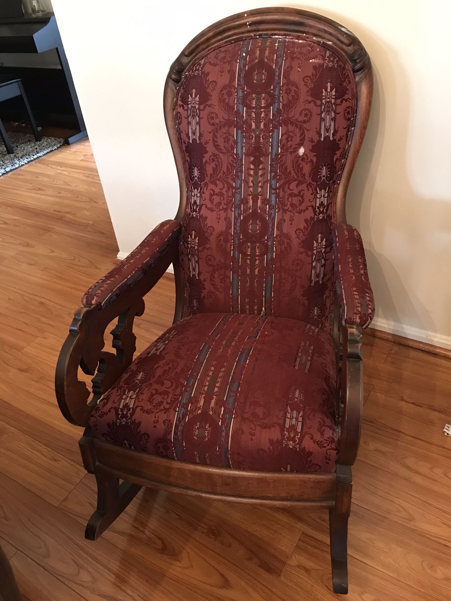 Beautiful antique rocking chair