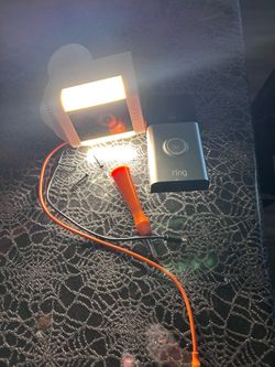 Ring doorbell and driveway camera