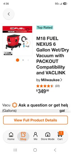 Milwuakke M18 Fuel vacuum cleaner, only tool, firm price