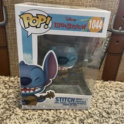 Stitch With Ukulele Funko Pop