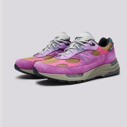 Size 9.5 - BAKLAVA X NEW BALANCE 992 MADE IN USA "DIGITALIS PURPUREA"
