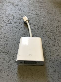 Apple mini display port to vga adaptor