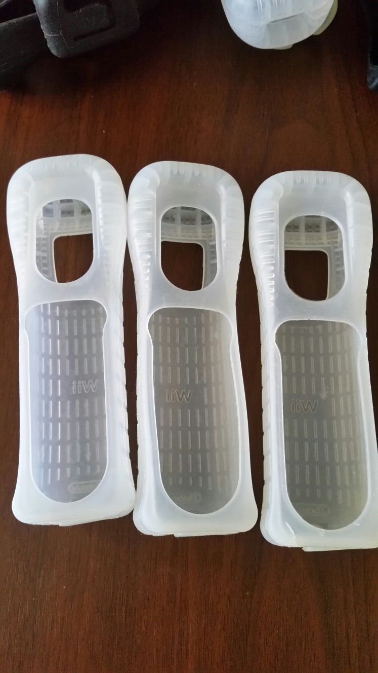 3 for $5 Rubber Gel Jacket Covers for Nintendo Wii Controllers Wiimote