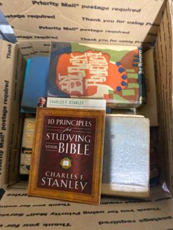 Mystery box full of books