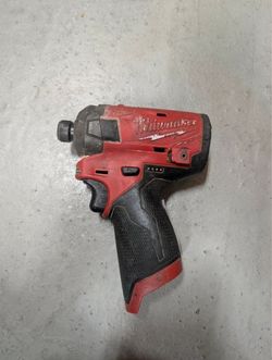 Used Milwaukee M12 FUEL SURGE 12V Brushless 1/4 in. Hex Impact Driver (Tool Only).
