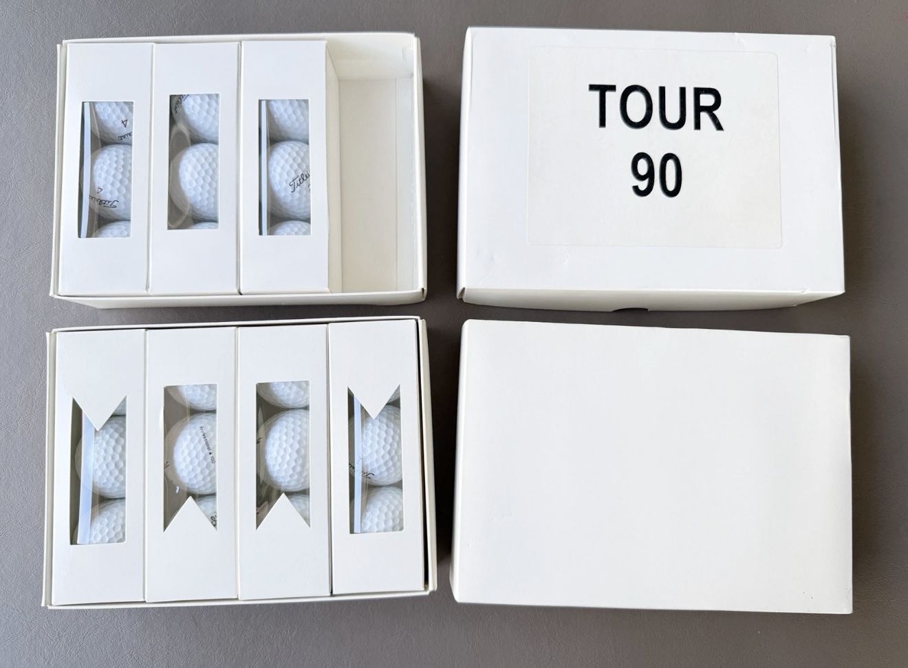 NIB Titleist Tour 90 Golf Balls & Titleist Professional 100 Golf Balls