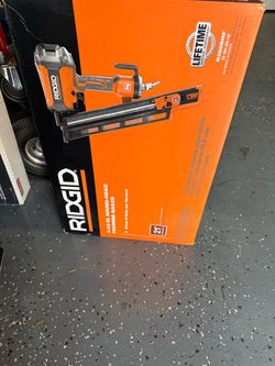 RIDGID Pneumatic 21-Degree 3-1/2 in. Round Head Framing Nailer