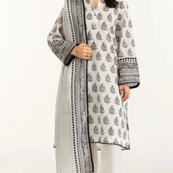 Pakistani Brand 3 Piece Summer Suit 