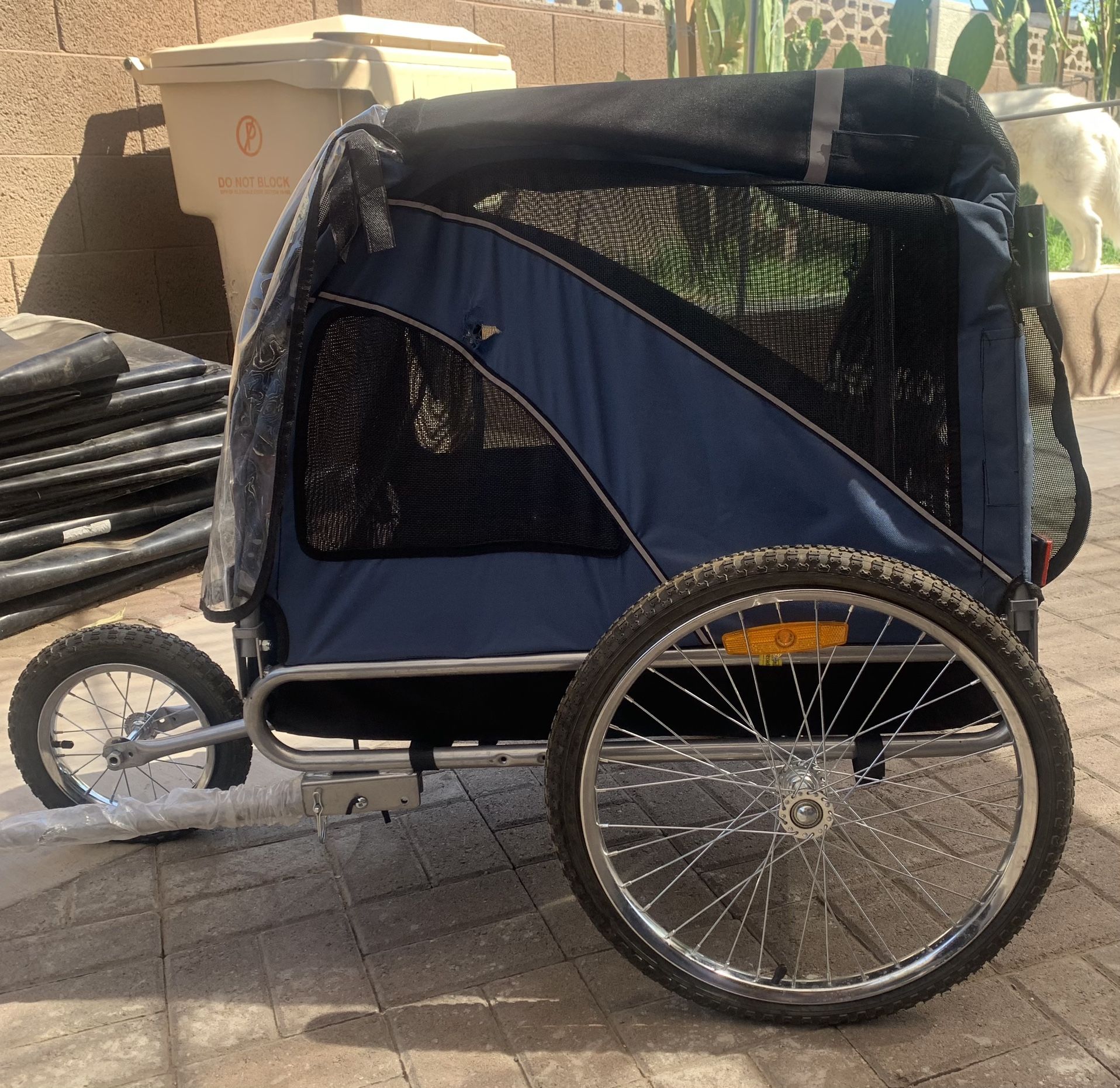 Sepnine Pet Trailer For Bikes