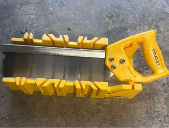 Miter Box with Saw Included