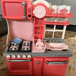 Fully Stocked DOLL Kitchen 
