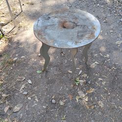 Handmade Vintage Metal Table