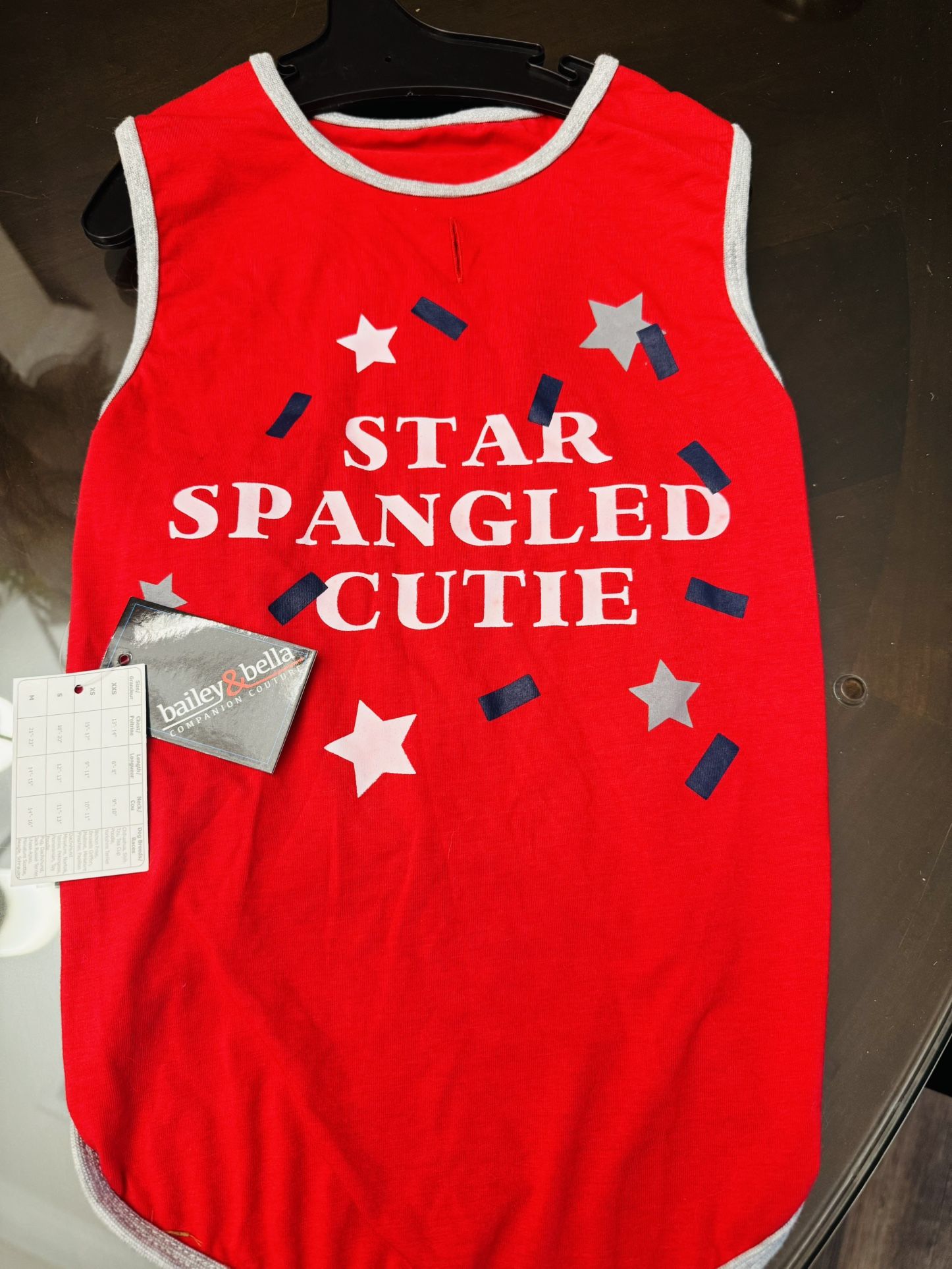 Star Spangled Dog Tank Top