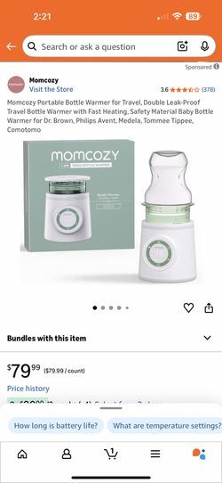 Momcozy Bottle Warmer 