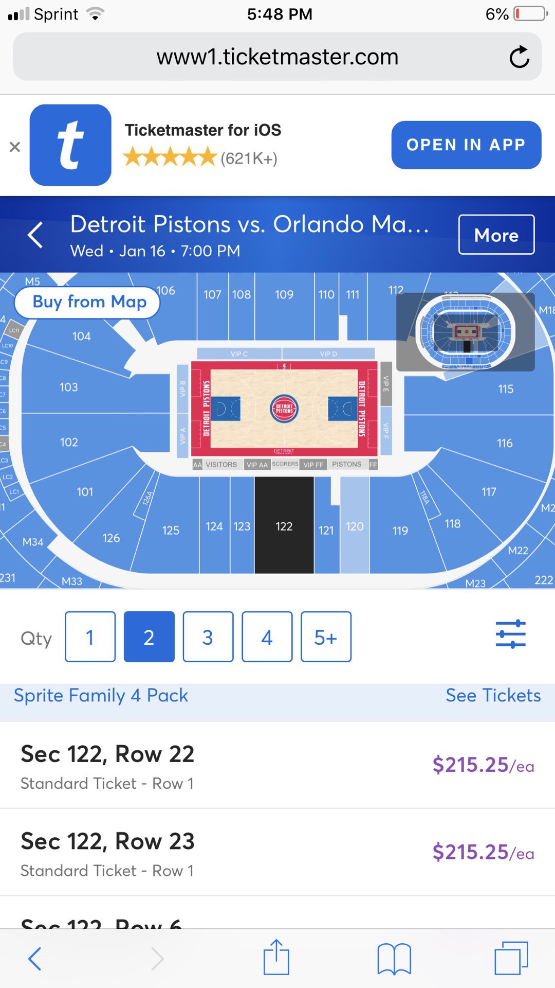 Piston tickets i got all games home
