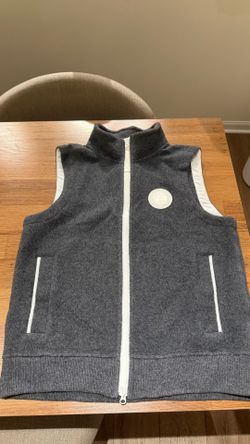 Canada Goose Ash Grey Wool Vest